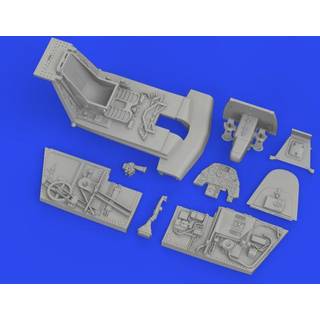 Bf 109F cockpit w/ early seat PRINT 1/72 EDUARD
