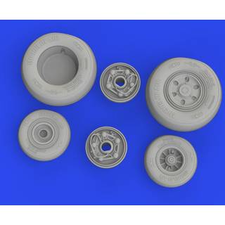 F/A-18E/F wheels 1/48 HASEGAWA