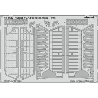 Hunter FGA.9 landing flaps  1/48 AIRFIX