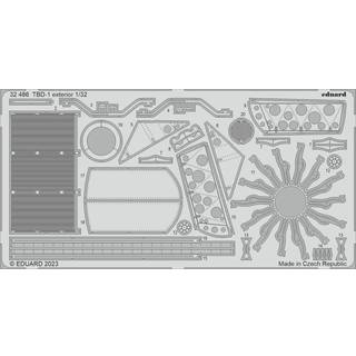 TBD-1 exterior 1/32 TRUMPETER