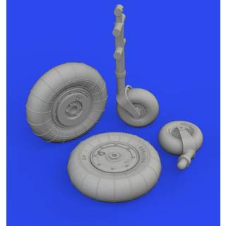 Bf 109K-4 wheels 1/48 EDUARD