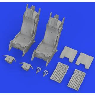 F-16D ejection seats PRINT 1/48 KINETIC
