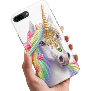 iPhone 7/8 Plus - Cover/Mobilcover Unicorn/Enhjørning