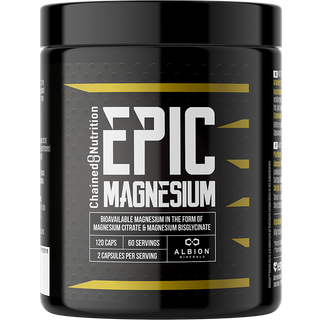 Chained Nutrition Epic Magnesium, 120 caps