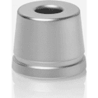 Rockwell Holder, Brushed Chrome