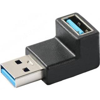 NÖRDIC 90 graders forlængeradapter USB 3.1 adapter han til hun