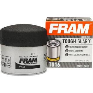 FRAM Tough Guard udskiftningsoliefilter TG10358 Designet til interval fuld-flow ?ndringer, der varer op til 15K Miles