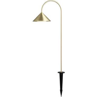 FRANDSEN lampe med jordspyd Grasp, messingfarvet, højde 82 cm