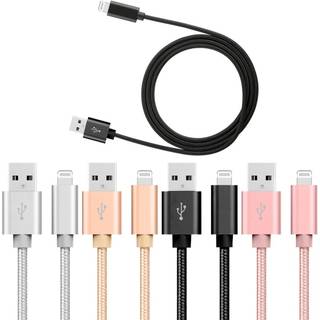 3-Pack 3m Oplader til iPhone / Apple - Hurtig opladning - Flettet