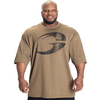 Pump Cover Iron Tee, army green melange, small