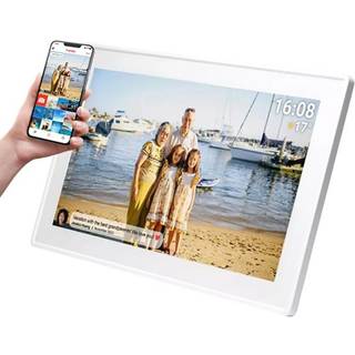 Denver PFF-1515W Digital fotoramme - Frameo - 15.6" - Hvid