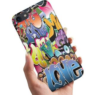 iPhone 7/8/SE - Cover/Mobilcover Graffiti