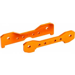 Traxxas - TRX9528T - Tie bars, rear, 6061-T6 aluminum (orange-anodized)