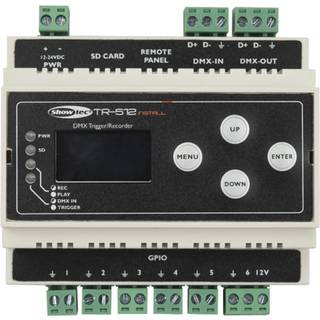 Showtec TR-512 Installér DIN-skinne