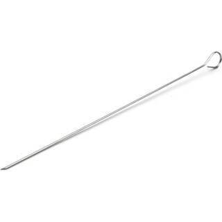 Flad grillspyd i rustfrit stål, 10 -pakning - 35 cm - de Buyer