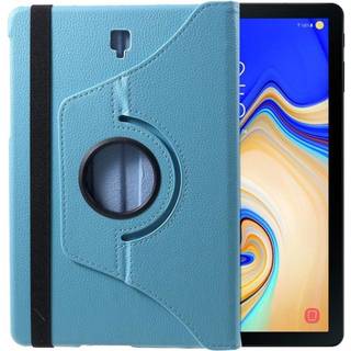 Samsung Galaxy Tab S4 beskyttelsesetui i kunstlæder med wake up/Sleep funktion - Baby Blå