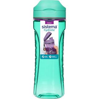 SISTEMA drikkedunk tritan swift 600 ml - støvet blå
