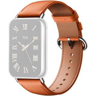 Xiaomi Smart Band 9 Pro/8 Pro Leather Quick Release Strap - Coral / Orange