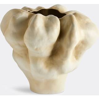 L'Objet Vases - 'Timna' vase, short, latte in MULTICOLOUR Porcelain