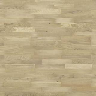 Wallmann 3-stavs Lamelparket Eg, hvid mat lak