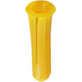 Thuresson Fastening 138414 Plastplugs Til montering i plade/beton RØD 5,5 x 35 mm, + skrue, 10-pak