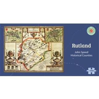 Rutland Historical 1610 Map 1000 Piece Puzzle