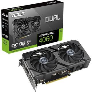 ASUS GeForce RTX 4060 DUAL EVO OC - 8GB GDDR6 RAM - Grafikkort