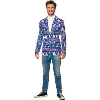 Suitmeister Blue Nordic blazer