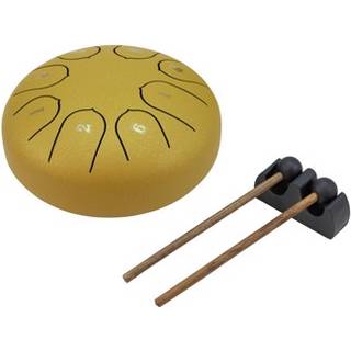 Dimavery TD-8 Steel Tongue Drum, gold TILBUD NU