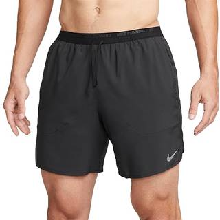 Nike Stride Dri-FIT-løbeshorts med indershorts (18 cm) til mænd - sort - M