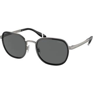 Polo Ralph Lauren PH3151 921687 54 Solbriller Mænd Black - Gunmetal - 54mm