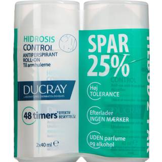 DUCRAY Hidrosis Control Roll-On Duopack 2 x 40 ml