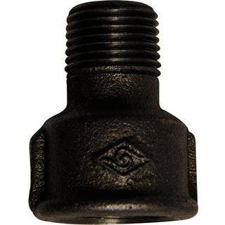 Spidsmuffe Sort 3/4X1/2 Solar