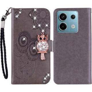 Xiaomi Redmi Note 13 Pro/Poco X6 Ugle Rhinsten Pung - Grå