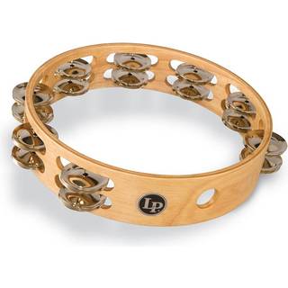 LP380B PRO 10 DBL ROW TAMB-NICKEL/SILVER