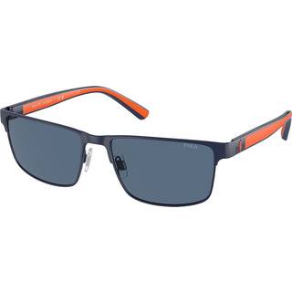 Polo Ralph Lauren PH3155 927380 57 Solbriller Mænd Blue - Semi Bright Navy Blue - 57mm