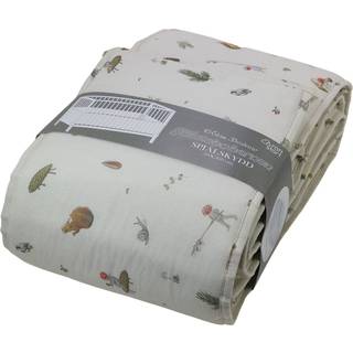 Rätt Start Beskow Santa's Children krybbeovertræk beige