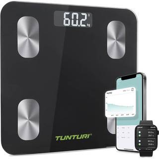 Tunturi SC30 Smart Badevægt - Sort