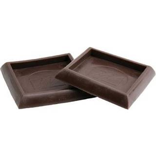 SoftTouch 4653395n m?bler caster kopper firkant til t?ppe eller holdbare h?rde gulve 2 tommer 4 pakke brunt 4 stykke