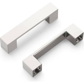 Hickory Hardware Heritage 10 Pack Square Cabinet tr?kker lavprofile h?ndtag til k?kkenskabsd?re Komm?re skuffer og badev?relse forf?ngelighed 3-3