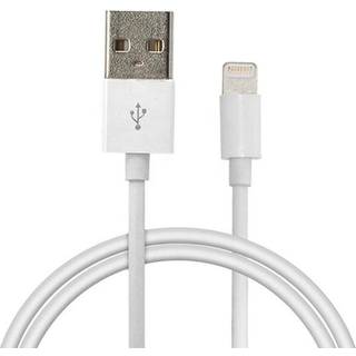 NÖRDIC Lightning kabel (Ikke MFI) USB A 5m hvid 5V 2.1A til Iphone og Ipad