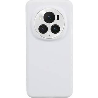 Honor Magic6 Pro Gummibelagt Plastik Cover - Hvid