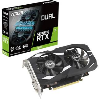 ASUS GeForce RTX 3050 DUAL OC - 6GB GDDR6 RAM - Grafikkort