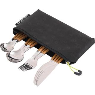 Outwell Pouch Cutlery Set Deluxe Brown, OneSize