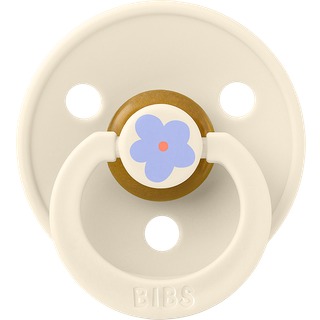 BIBS Rund Colour Sut - Str. 2 - Naturgummi - Studio - Jasmine - Ivory