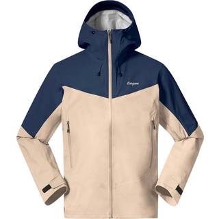 Bergans Men's Rabot Allround 3L Shell Jacket Warm Sand/Navy Blue, M