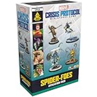 Atomic Mass Games Marvel: Crisis Protocol Spider -Foes Affiliation Pack - Lossa Sinister Villains på bordsskivan! Superhjälte strategispel i åldr