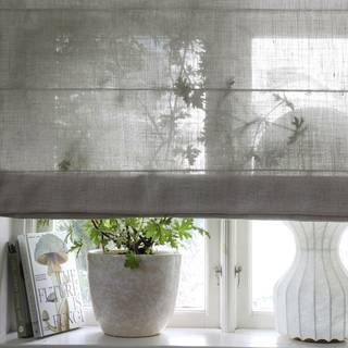 Mimou Ellie Liftgardin 90x220 Cm Natur - Foldegardiner Polyester Nature - RB19861-90