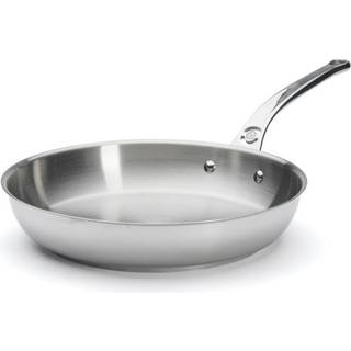de Buyer Milady Pfanne 28 cm - Edelstahl mit Kapselboden - Silber
