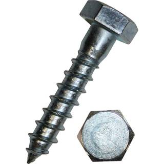 Fransk skrue M6x80 mm. - 100 stk.